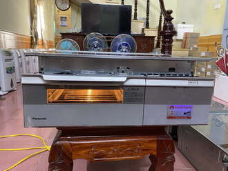 Bếp panasoic thiết kế kèm lò nướng siêu tiện lợi