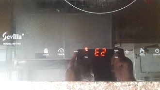 Bếp từ báo lỗi E2, Lý do và Cách Sửa lỗi E2 bếp từ tại nhà