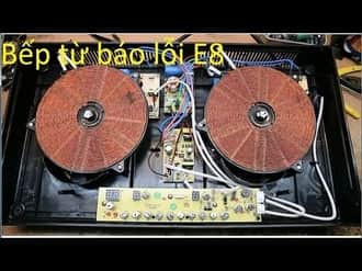 Bếp từ faster lỗi E8 không hoạt động được