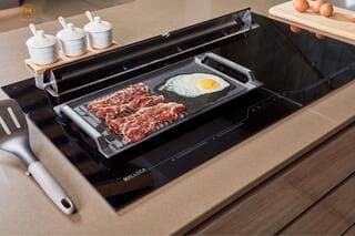 Bếp từ kết hợp hút mùi có giá thành tương đối cao Bếp từ kết hợp hút mùi có giá thành tương đối cao