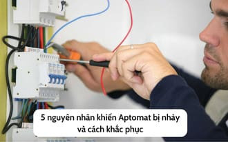 Bếp từ nhảy aptomat cần bình tĩnh để xử lý Bếp từ nhảy aptomat cần bình tĩnh để xử lý
