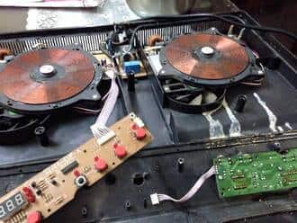 Bếp từ rapido bị hỏng do ẩm ướt hỏng mạch Bếp từ rapido bị hỏng do ẩm ướt hỏng mạch