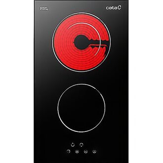 Bếp đôi cata dạng bếp domino một từ một điện