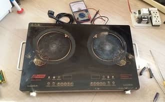 Khắc phục mọi sự cố cho bếp điện từ sunhouse