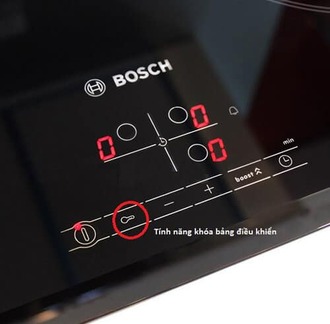 Bếp từ bosch bị khoá không thể sử dụng được Bếp từ bosch bị khoá không thể sử dụng được