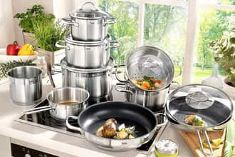 Nồi inox bếp từ sáng đẹp và bắt từ tốt