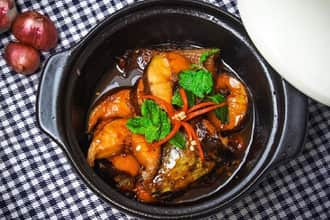 Nồi kho cá bếp từ loại Tốt - Nên kho cá bếp từ hay bếp điện?