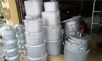 Nồi nhôm thường nhẹ và không bắt bếp từ Nồi nhôm thường nhẹ và không bắt bếp từ