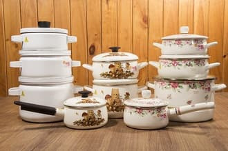 Nồi sứ tráng men nguyên chất không đun được bếp từ Nồi sứ tráng men nguyên chất không đun được bếp từ