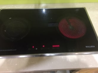 Sửa bếp điện từ malloca đun không nóng báo lỗi