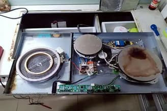 Sửa bếp 2 từ 1 hồng ngoại bị mất nguồn