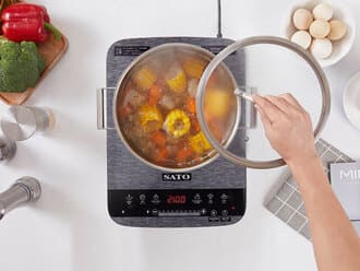 Bếp từ sato không nhận nồi không nấu được