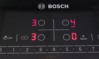 Nên sửa bếp từ bosch ngay khi bếp báo lỗi ở màn hình Nên sửa bếp từ bosch ngay khi bếp báo lỗi ở màn hình