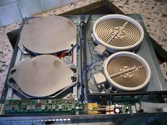 Sửa bếp điện từ capri mất nguồn bật không lên