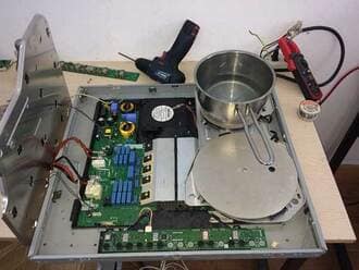 Sửa bếp từ capri chạy nhấp nháy đèn liên tục