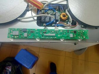 Sửa bếp từ hai vùng nấu báo lỗi er22 tại nhà cầu giấy