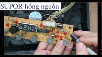 Sửa bếp từ supor mất nguồn tại nhà hà nội