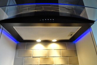 Sửa cây hút mùi fagor báo lỗi trên màn hình