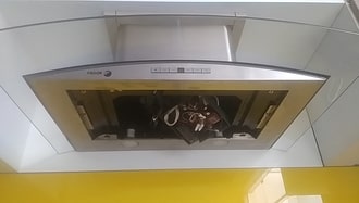 Sửa máy hút mùi fagor hỏng mạch mất đèn