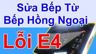 Sửa bếp từ, bếp hồng ngoại bị lỗi e4 Sửa bếp từ, bếp hồng ngoại bị lỗi e4