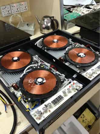 Thanh lý bếp từ bị cháy nổ tại chung cư HH linh đàm