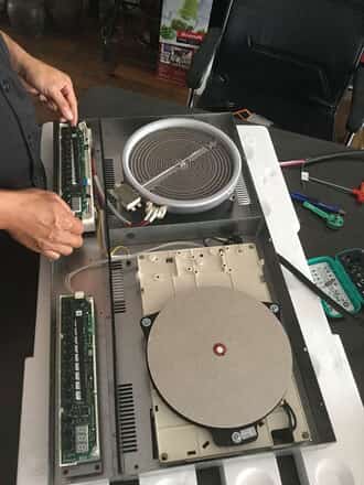 Thanh lý bếp từ cũ hỏng không sửa được