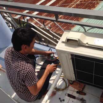 Thợ bơm gas cho điều hòa ở phố thanh nhàn