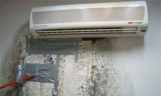 Điều hòa chảy nước để lâu cực kỳ bẩn Điều hòa chảy nước để lâu cực kỳ bẩn