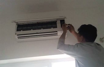 Điều hòa chung cư mất nguồn chập cháy do nguồn điện