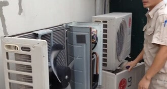 Điều hòa kêu do nhiều bụi bẩn không vệ sinh máy Điều hòa kêu do nhiều bụi bẩn không vệ sinh máy