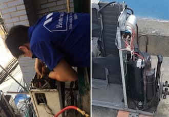 Điều hòa không chạy quạt để lâu chết block