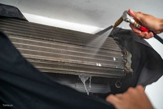 Điều hòa lg lâu ngày không vệ sinh nên hư hỏng Điều hòa lg lâu ngày không vệ sinh nên hư hỏng