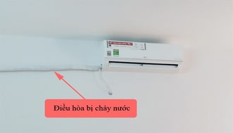 Điều hòa chảy nước khi sử dụng rất khó chịu Điều hòa chảy nước khi sử dụng rất khó chịu