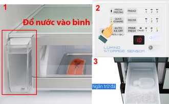 Sử dụng tủ lạnh hiệu quả tránh sự cố không đổ đá Sử dụng tủ lạnh hiệu quả tránh sự cố không đổ đá