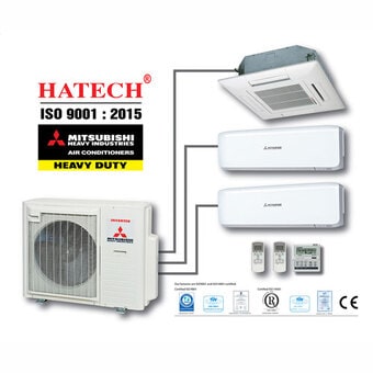 Chuyên sửa điều hòa Multi mitsubishi Heavy_Sửa tại nhà 24/7