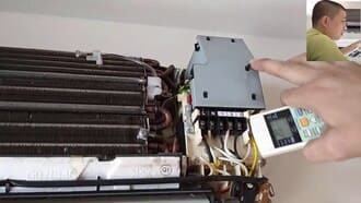 Sửa điều hòa panasonic tự bật tự tắt ở chung cư Sửa điều hòa panasonic tự bật tự tắt ở chung cư