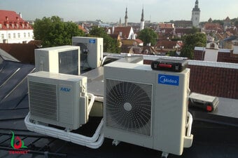 Bơm gas điều hòa Midea tại Hà nội 247 - Thay gas giá rẻ 7k