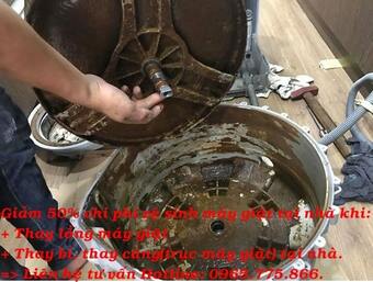 Máy giặt hay kêu to, rung lắc mạnh khi giặt hoặc vắt Máy giặt hay kêu to, rung lắc mạnh khi giặt hoặc vắt