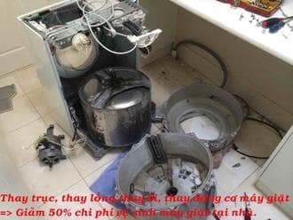 Máy giặt electrolux hỏng bi nên thường kêu khi sử dụng