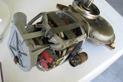 Động cơ bị cháy khiến máy giặt electrolux báo lỗi