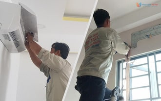 Nhận tháo lắp và lắp mới điều hòa ở hà nội 24/7