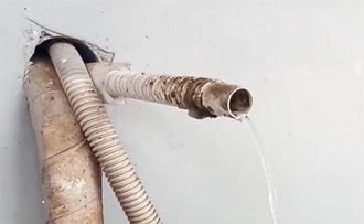 Thông ống nước cho điều hòa để thoát tốt hơn Thông ống nước cho điều hòa để thoát tốt hơn