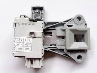 Khóa cửa máy giặt electrolux phải có tem mác, số hiệu Khóa cửa máy giặt electrolux phải có tem mác, số hiệu