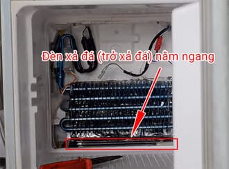 Sửa tủ lạnh không xả đá do bị hỏng trở xả đá Sửa tủ lạnh không xả đá do bị hỏng trở xả đá