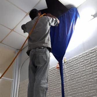 Vệ sinh điều hòa âm trần cho văn phòng công ty