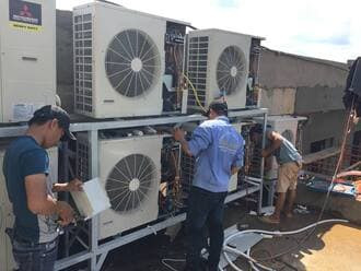 Nạp gas điều hòa mitsubishi cho nhà văn phòng Nạp gas điều hòa mitsubishi cho nhà văn phòng