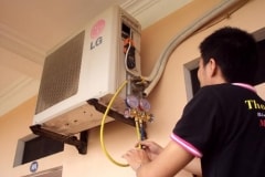Nạp gas điều hòa sau khi bảo dưỡng để điều hòa chạy mát và lâu hơn