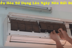 điều hòa rất bẩn nhiều vi khuẩn cần được vệ sinh ngay
