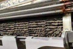 Quạt điều hòa ẩm mốc nhiều vi khuẩn gây bệnh và chạy rất kém Quạt điều hòa ẩm mốc nhiều vi khuẩn gây bệnh và chạy rất kém