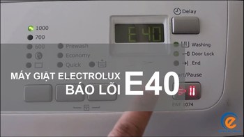 Sửa máy giặt electrolux nháy đèn tại mỹ đình